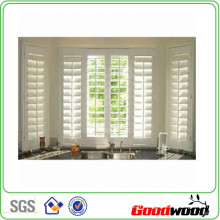 89mm Pure White Plantations Shutters (SGD-S-7447)